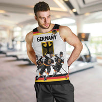 Germany Hockey Custom Men Tank Top German Eagle Hockey Pride