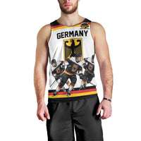 Germany Hockey Custom Men Tank Top German Eagle Hockey Pride