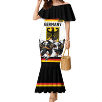 Germany Hockey Custom Mermaid Dress German Eagle Hockey Pride