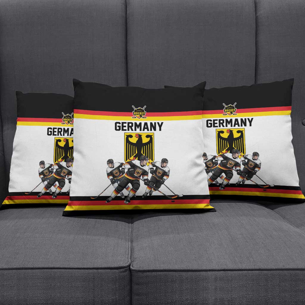 Germany Hockey Pillow Cover German Eagle Hockey Pride