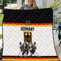 Germany Hockey Quilt German Eagle Hockey Pride