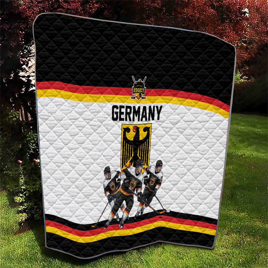 Germany Hockey Quilt German Eagle Hockey Pride