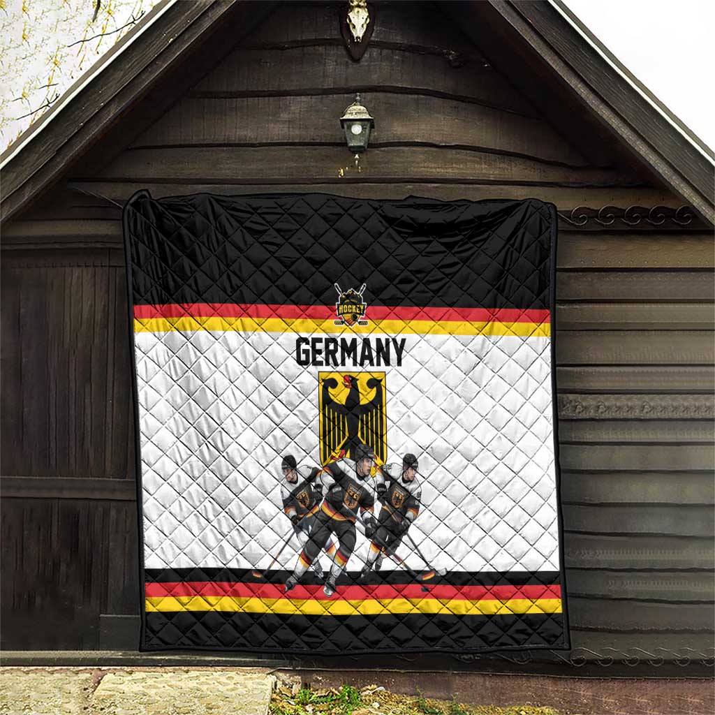 Germany Hockey Quilt German Eagle Hockey Pride
