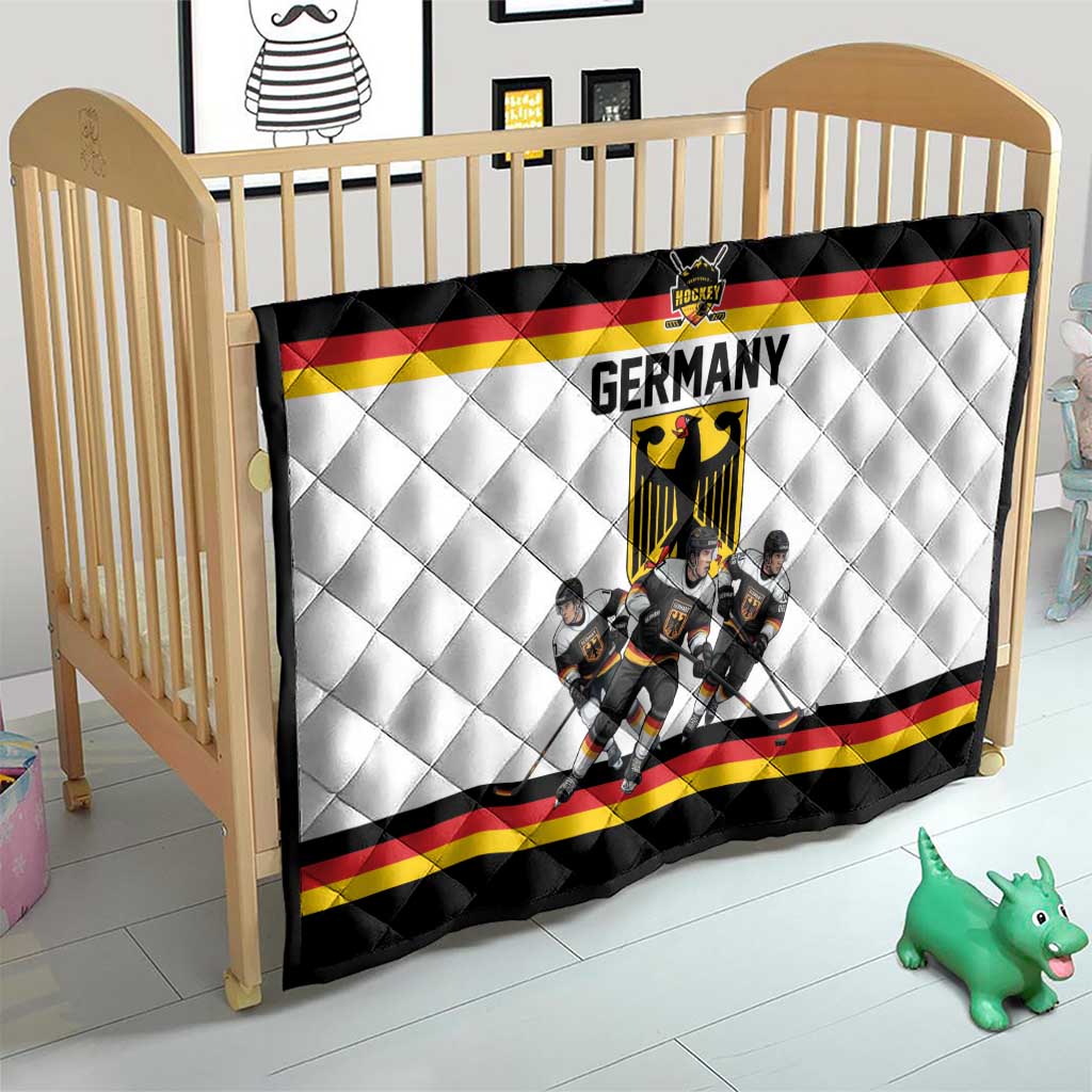 Germany Hockey Quilt German Eagle Hockey Pride