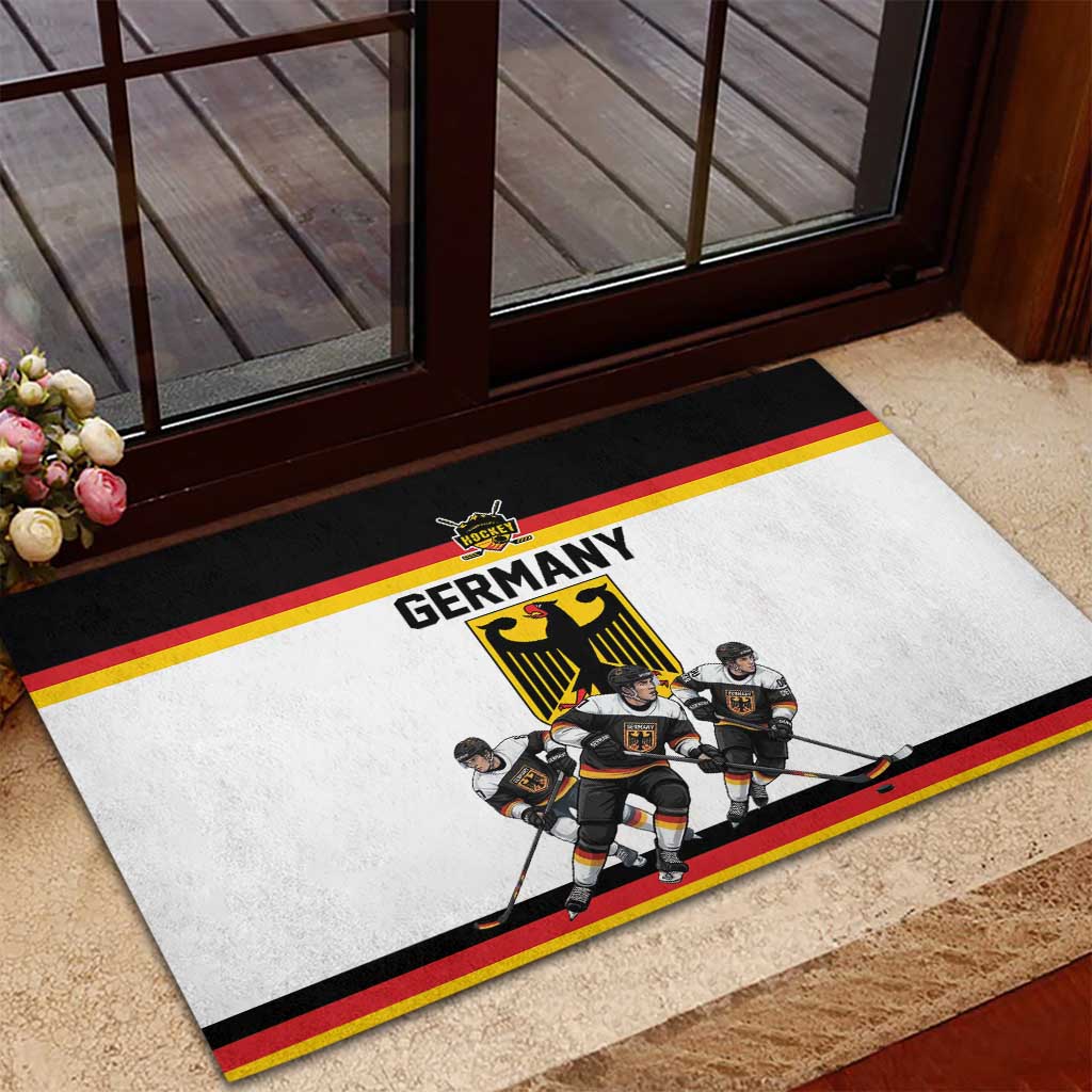 Germany Hockey Rubber Doormat German Eagle Hockey Pride