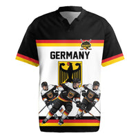 Germany Hockey Custom Rugby Jersey German Eagle Hockey Pride