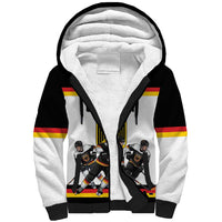 Germany Hockey Custom Sherpa Hoodie German Eagle Hockey Pride