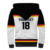 Germany Hockey Custom Sherpa Hoodie German Eagle Hockey Pride