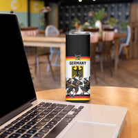 Germany Hockey Custom Skinny Tumbler German Eagle Hockey Pride