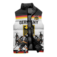 Germany Hockey Custom Sleeveless Puffer Jacket German Eagle Hockey Pride