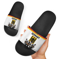 Germany Hockey Slide Sandals German Eagle Hockey Pride