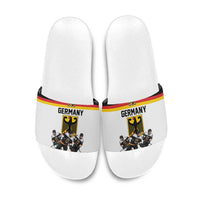 Germany Hockey Slide Sandals German Eagle Hockey Pride