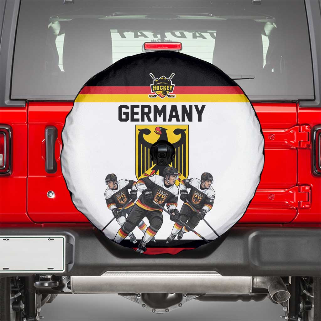 Germany Hockey Spare Tire Cover German Eagle Hockey Pride