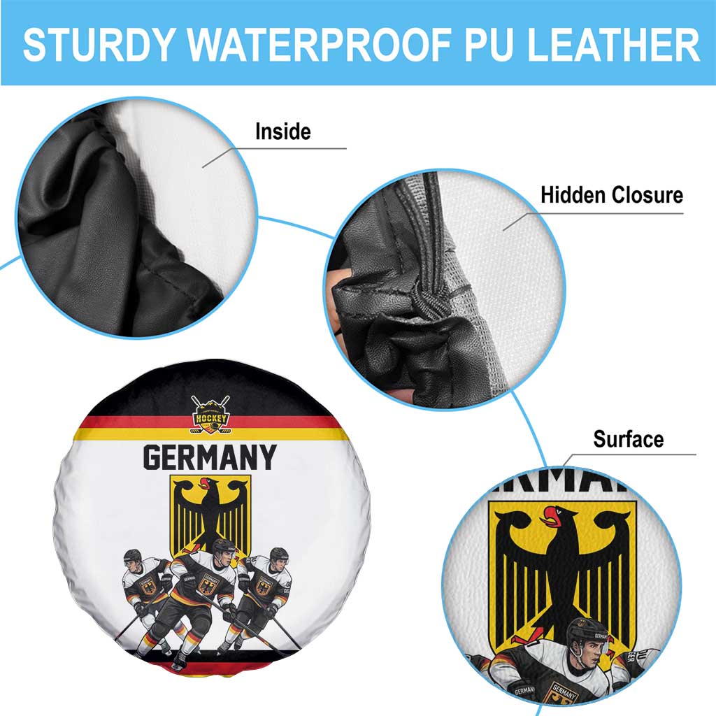 Germany Hockey Spare Tire Cover German Eagle Hockey Pride