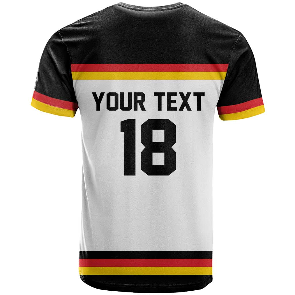 Germany Hockey Custom T Shirt German Eagle Hockey Pride