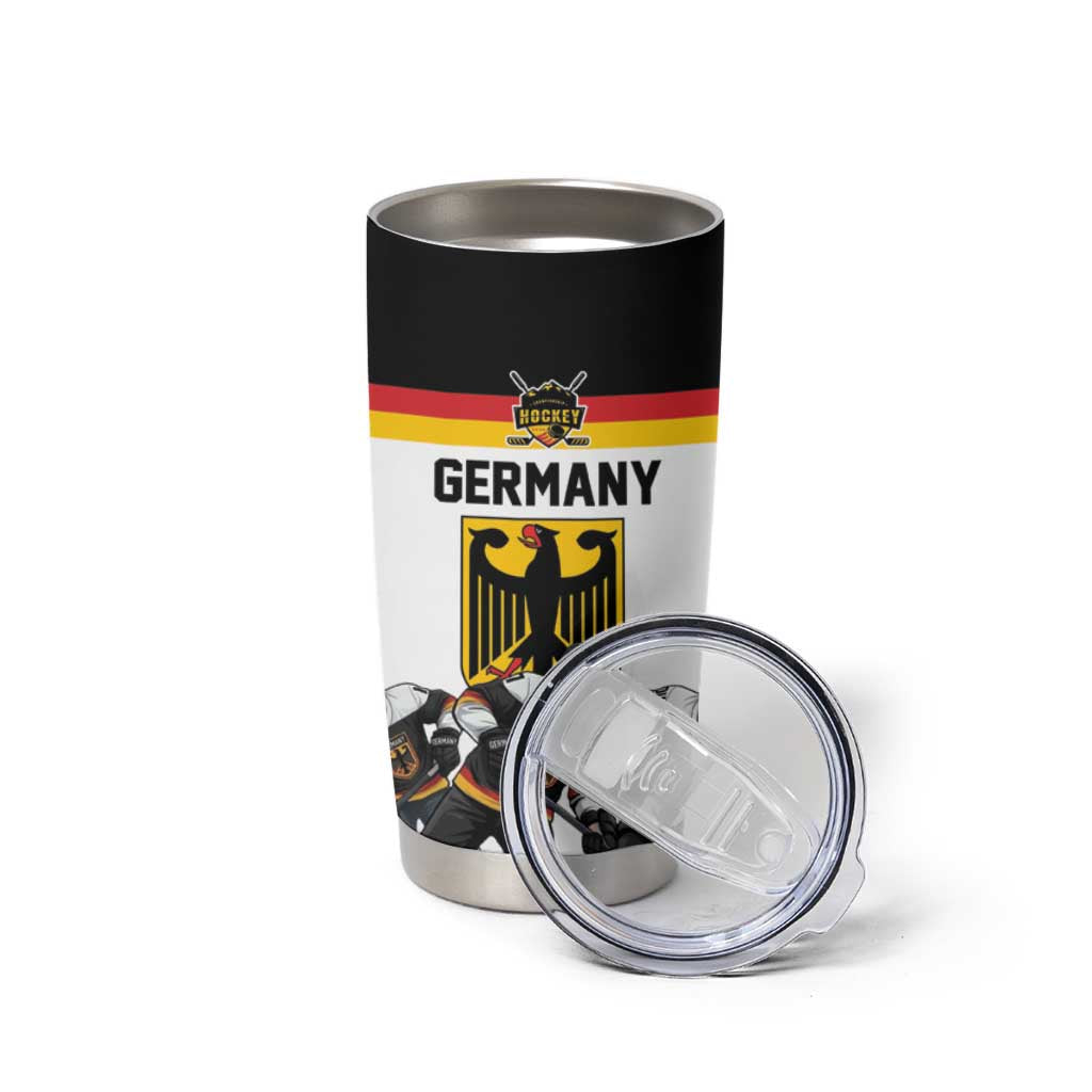 Germany Hockey Custom Tumbler Cup German Eagle Hockey Pride