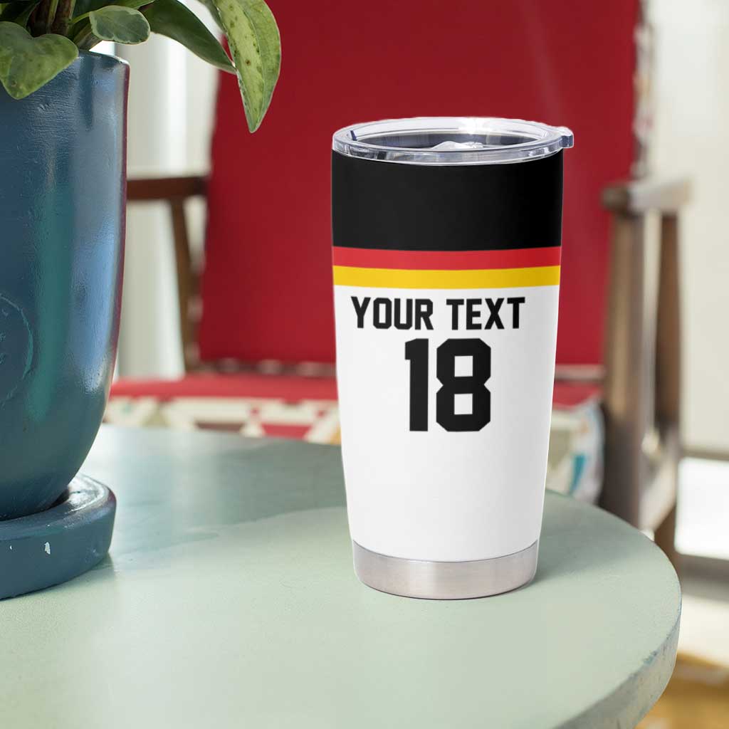 Germany Hockey Custom Tumbler Cup German Eagle Hockey Pride