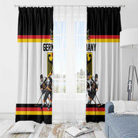 Germany Hockey Window Curtain German Eagle Hockey Pride