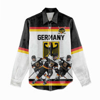 Germany Hockey Custom Women Casual Shirt German Eagle Hockey Pride