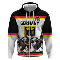 Germany Hockey Custom Zip Hoodie German Eagle Hockey Pride