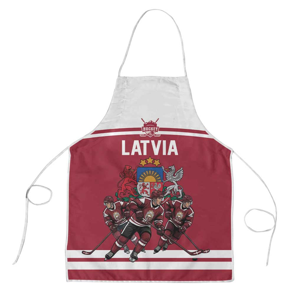 Latvia Hockey Pride Apron Baltic Ice Warriors