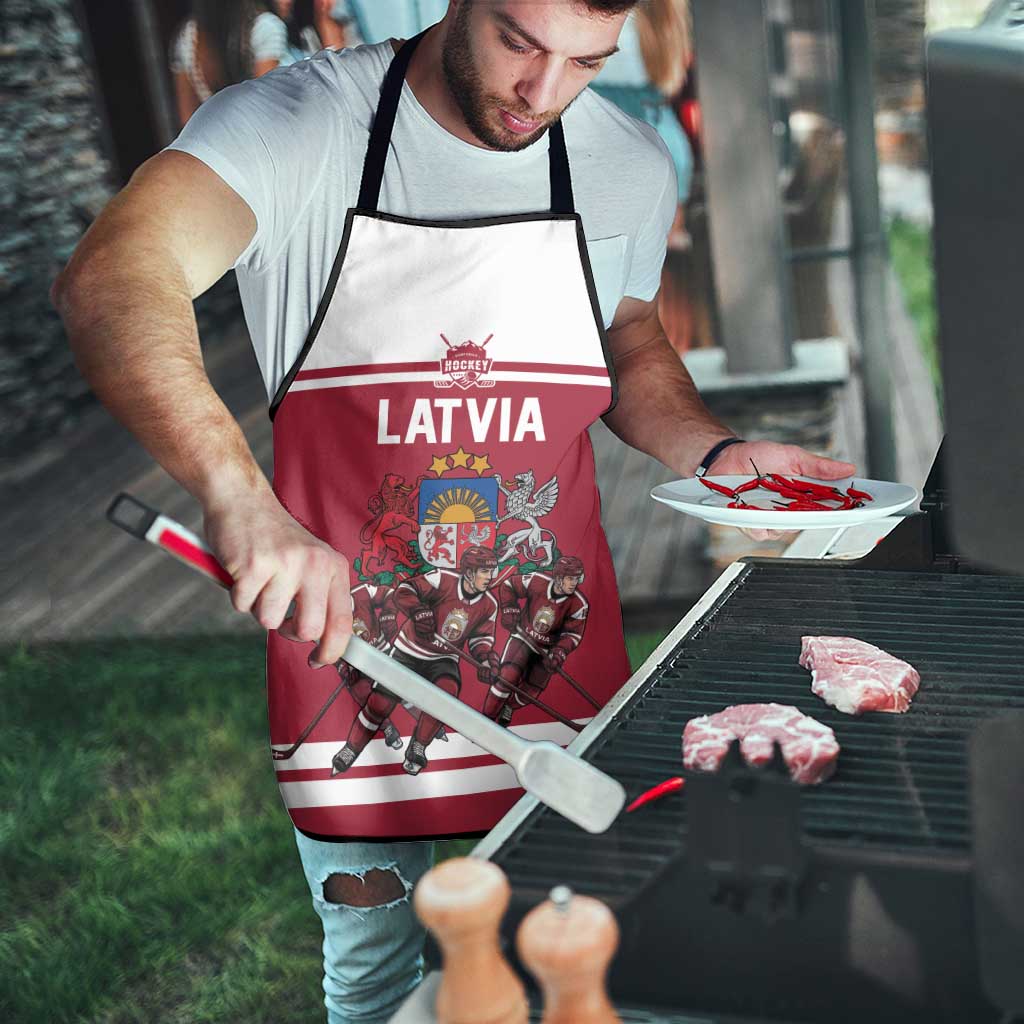 Latvia Hockey Pride Apron Baltic Ice Warriors