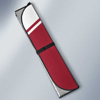 Latvia Hockey Pride Auto Sun Shade Baltic Ice Warriors
