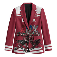 Latvia Hockey Pride Custom Blazer Baltic Ice Warriors