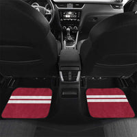 Latvia Hockey Pride Custom Car Mats Baltic Ice Warriors