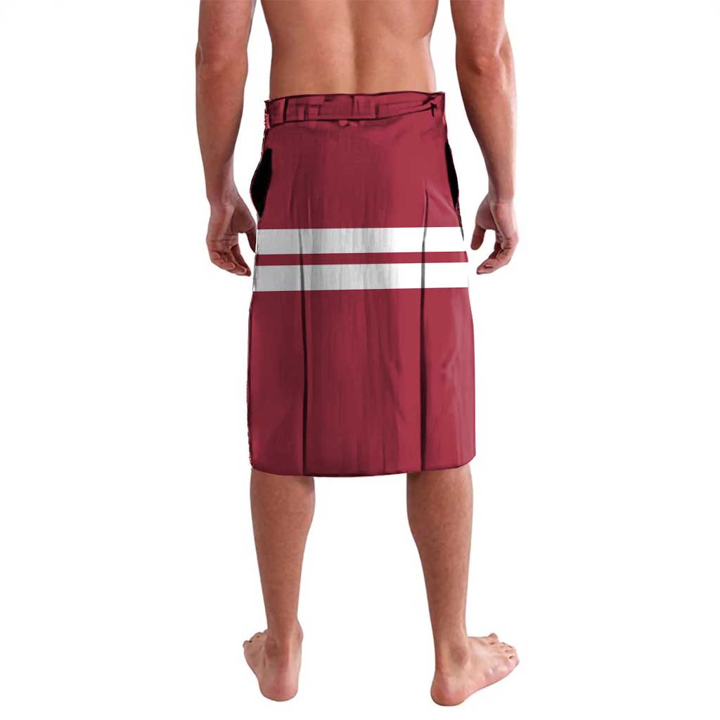 Latvia Hockey Pride Custom Lavalava Baltic Ice Warriors