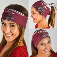 Latvia Hockey Pride Neck Gaiter Baltic Ice Warriors