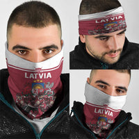 Latvia Hockey Pride Neck Gaiter Baltic Ice Warriors