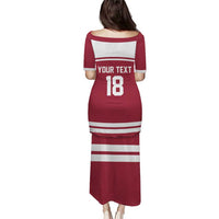 Latvia Hockey Pride Custom Puletasi Baltic Ice Warriors