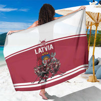 Latvia Hockey Pride Sarong Baltic Ice Warriors