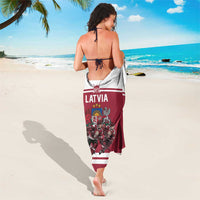 Latvia Hockey Pride Sarong Baltic Ice Warriors