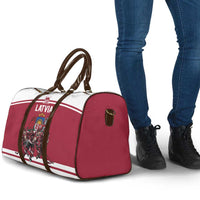 Latvia Hockey Pride Travel Bag Baltic Ice Warriors