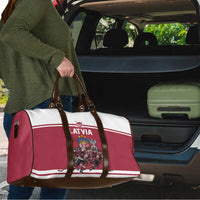Latvia Hockey Pride Travel Bag Baltic Ice Warriors