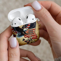 United States Flag Day Eagle 1777 AirPods Case Patriotic American Flag