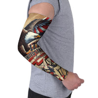 United States Flag Day Eagle 1777 Arm Sleeves Patriotic American Flag