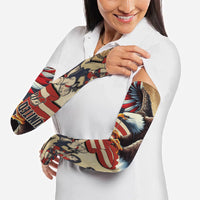 United States Flag Day Eagle 1777 Arm Sleeves Patriotic American Flag