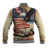 United States Flag Day Eagle 1777 Baseball Jacket Patriotic American Flag