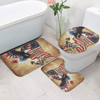 United States Flag Day Eagle 1777 Bathroom Set Patriotic American Flag