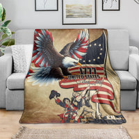 United States Flag Day Eagle 1777 Blanket Patriotic American Flag