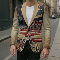 United States Flag Day Eagle 1777 Blazer Patriotic American Flag