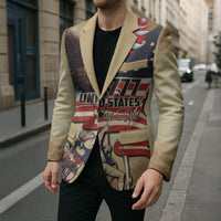 United States Flag Day Eagle 1777 Blazer Patriotic American Flag