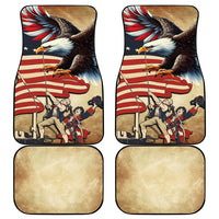 United States Flag Day Eagle 1777 Car Mats Patriotic American Flag