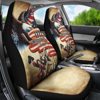United States Flag Day Eagle 1777 Car Seat Cover Patriotic American Flag