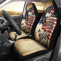 United States Flag Day Eagle 1777 Car Seat Cover Patriotic American Flag