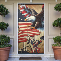 United States Flag Day Eagle 1777 Door Cover Patriotic American Flag