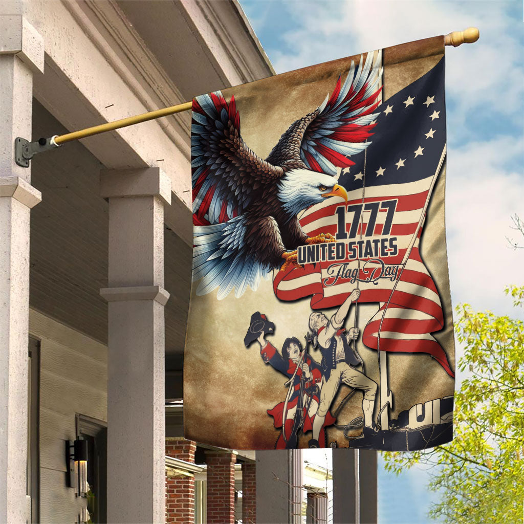 United States Flag Day Eagle 1777 Garden Flag Patriotic American Flag